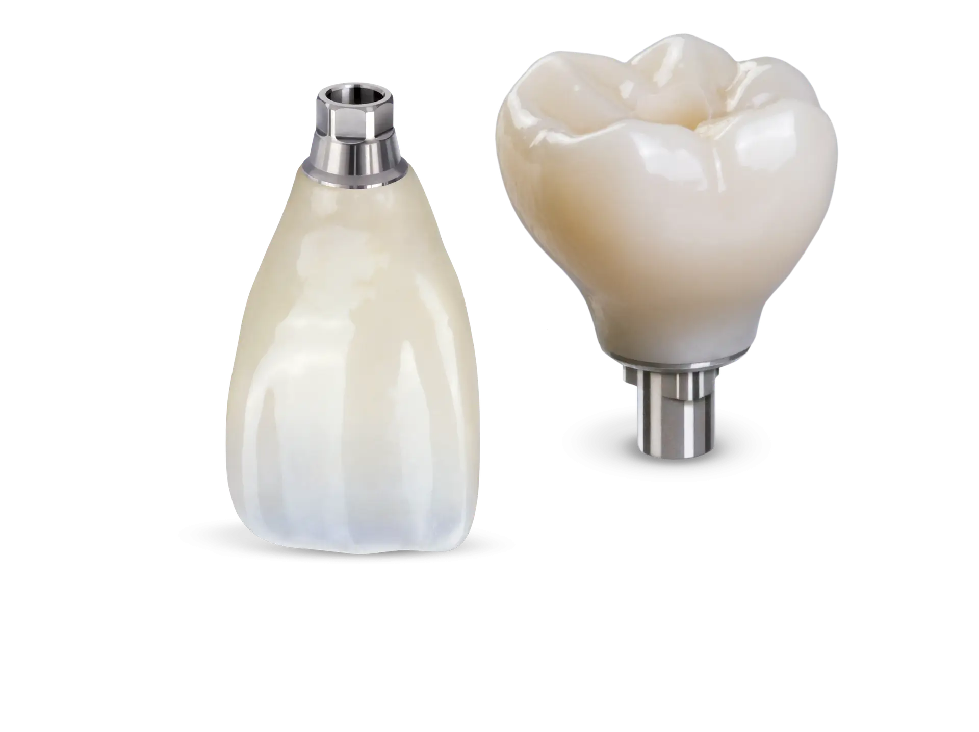 BruxZir abutment used for supporting dental crowns and bridges with durability and precision