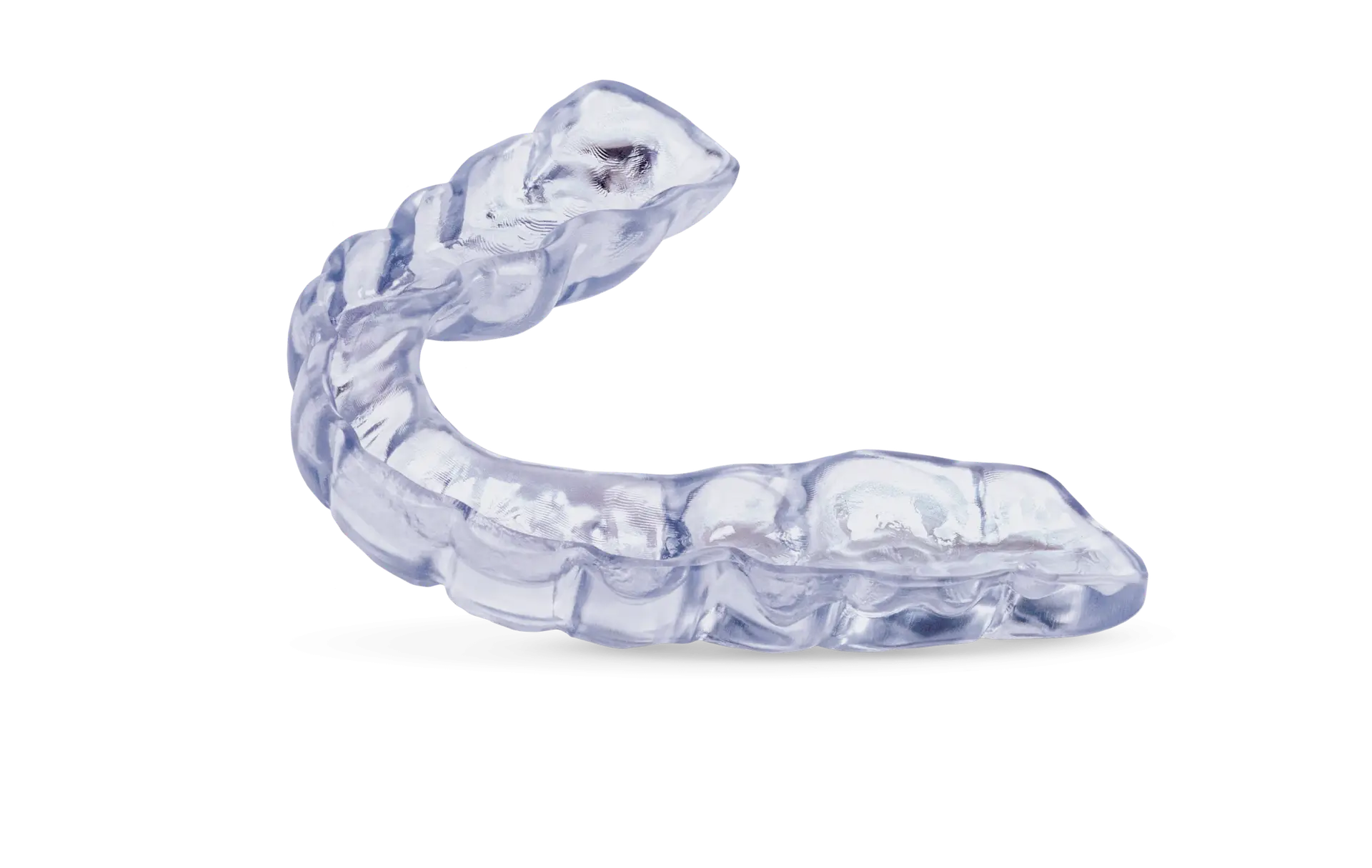 Comfort3D bite splint dental appliance shown on a light background for teeth grinding and jaw alignment