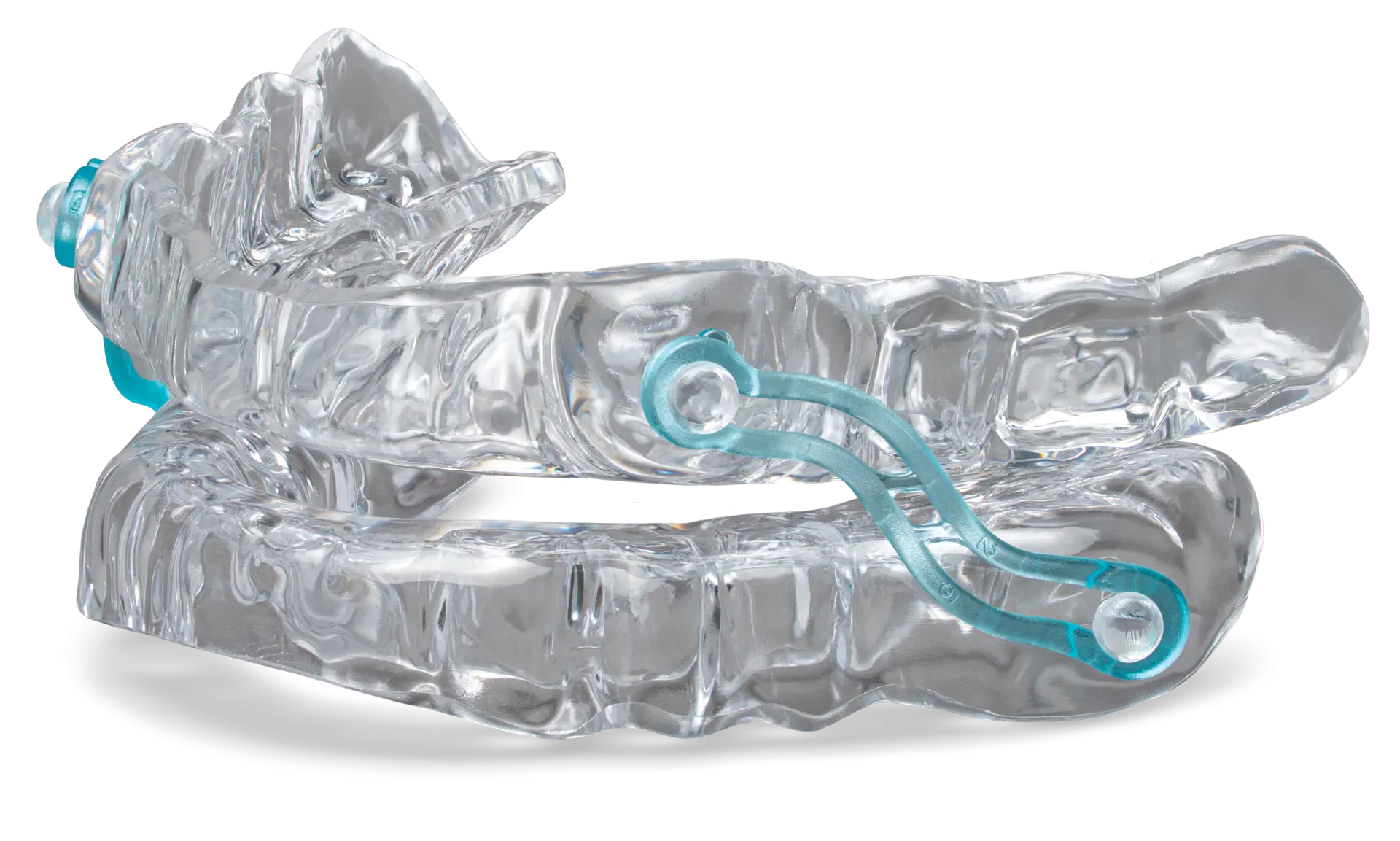 Silent Nite Dark dental appliance used for teeth grinding prevention and jaw alignment