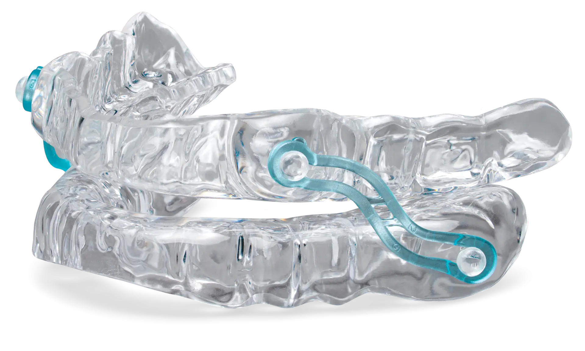 Silent Nite Light dental appliance used for teeth grinding prevention and jaw alignment